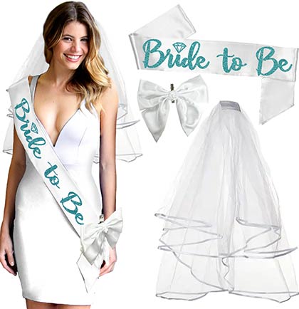 Bride to Be Diamond Icon Set - 3pc