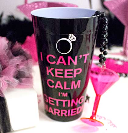 Getting Married Party Cup