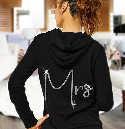 Script Mrs. Lightweight Hoodie