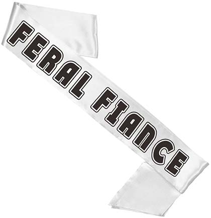 Black Feral Fiance Sash