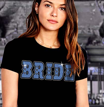 Blue Bride Western Tshirt