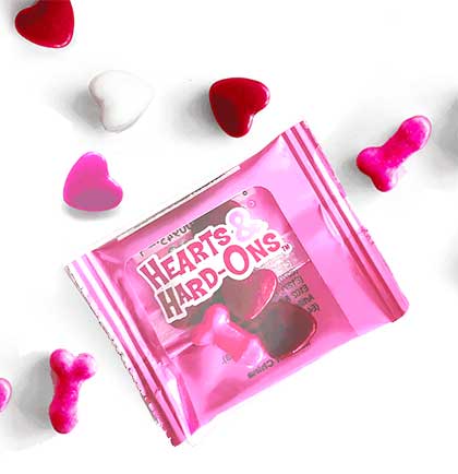 Hearts & Hard-Ons Bachelorette Party Pecker Mini Candy Pack