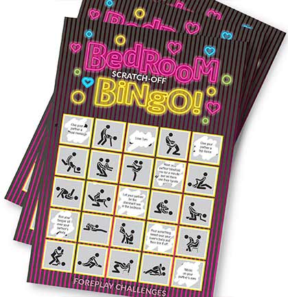 Bedroom Bingo Scratchers