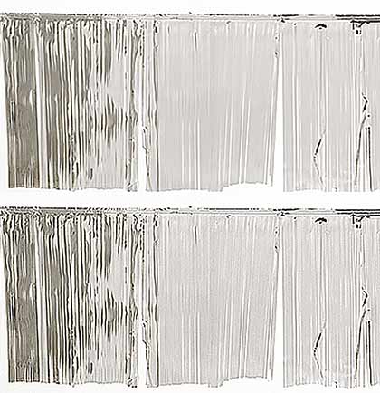 Silver Fringe Garland - 6ft