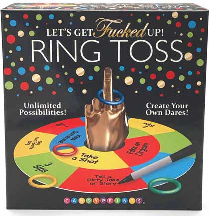 Let's Get F*cked Up Ring Toss Game
