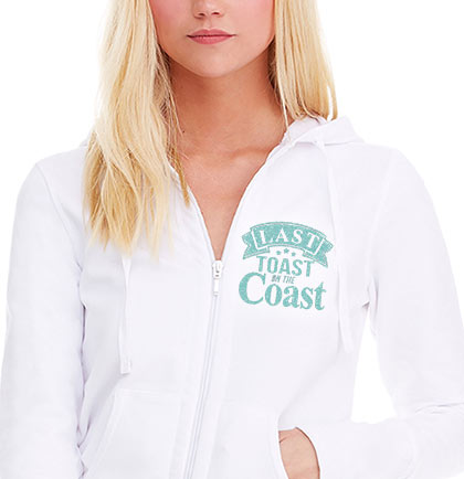 Last Toast on the Coast French Terry Hoodie