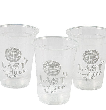 Last Disco Party Cups - Set of 10