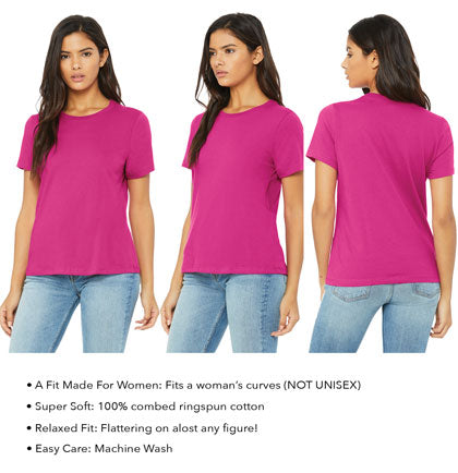 Bridesmaid Glam Rhinestone Magenta Tshirt