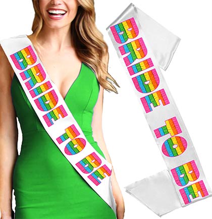 Bride to Be Fiesta Sash