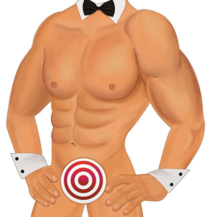 Pin the Junk on the Hunk Party Game