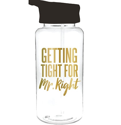 Getting Tight For Mr. Right Water Bottle