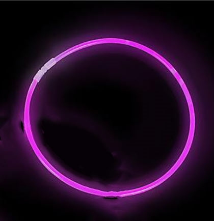 Light up the night with these pink glow necklaces! The 23" necklaces can be used as a party favor, decoration, or activity during the party.