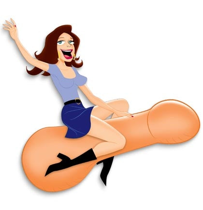 Giant Inflatable Pecker 6ft