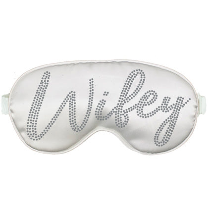 Rhinestone Wifey Sleep Mask