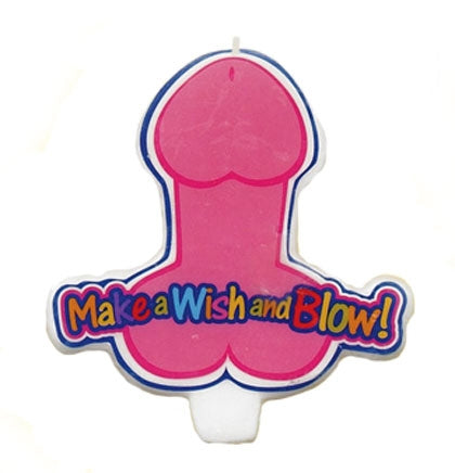 Bachelorette Party Pink Pecker Candle