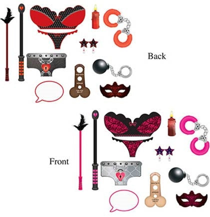 Risque Photo Signs - Set of 13