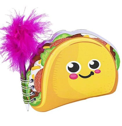 Taco Notebook with Pen