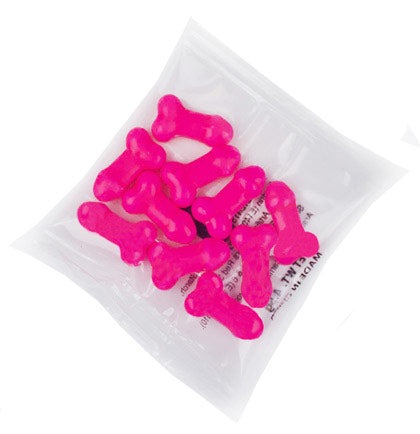 Pink Bachelorette Party Pecker Mini Candy Pack