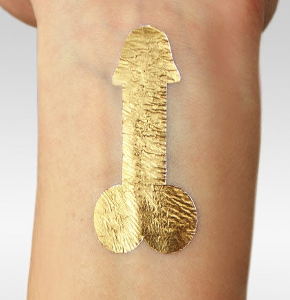 Metallic Pen*s Temporary Tattoos