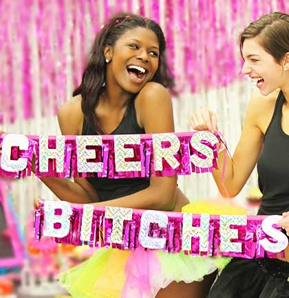 Cheers Bitches Bachelorette Party Banner - 9ft