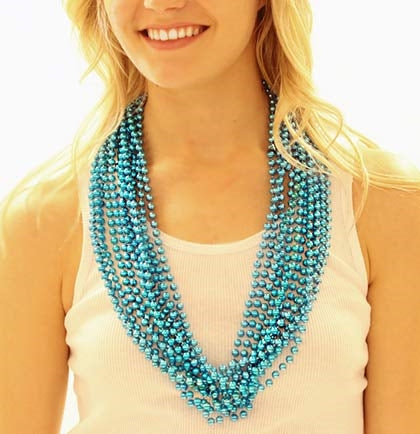 Turquoise Beads - 12pc