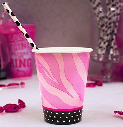 Stylish Dots Party Cups - Set of 8