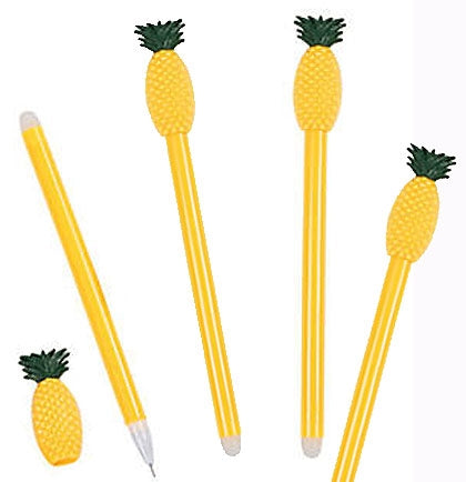 This set of four Pineapple Pens are a great and practical gift to get get the party goers at a Tropical Bachelorette Party.
