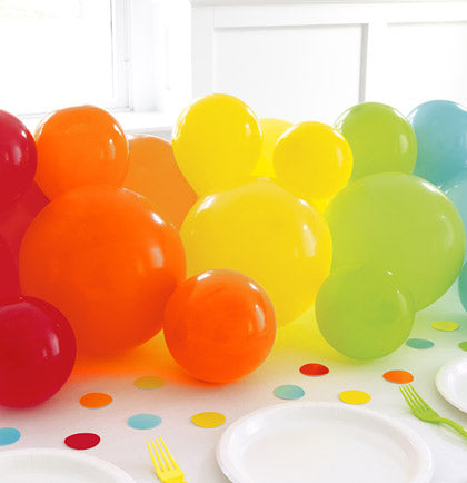 Rainbow Balloon Centerpiece Kit