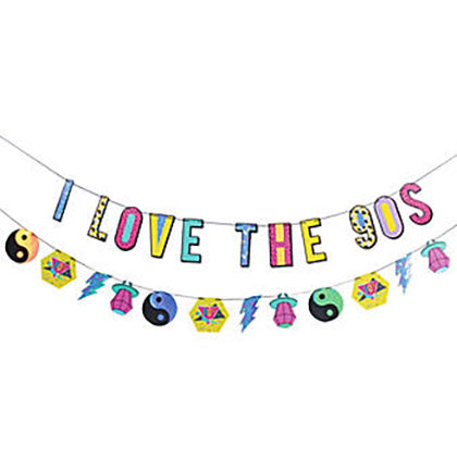 I Love The 90s Banner