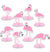Mini Flamingo Centerpieces