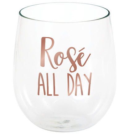 Rosé All Day Stemless Wine Glass