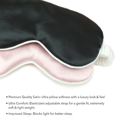 Bride & Groom Sleep Mask Set