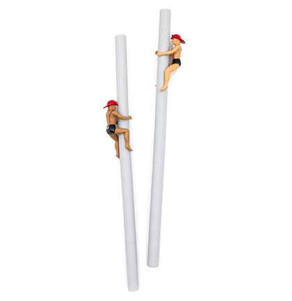 Fireman Straws - Set of 2