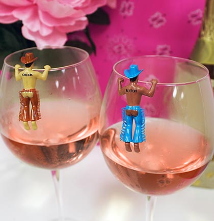 Western Chaps & Boot Shot Glass - Set of 8