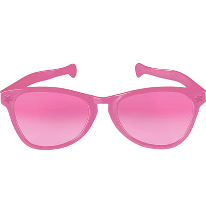 Neon Pink Jumbo Sunglasses
