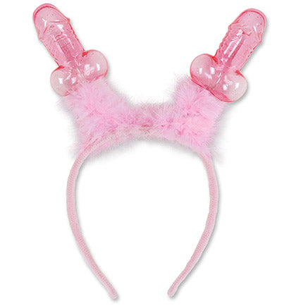 Light Pink Pecker Bopper Headband