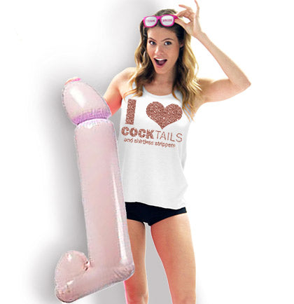 3ft Inflatable Penis Shaped Blow Up
