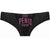 Hot Pink Same Pen*s Forever Lace Inset Thong Panty