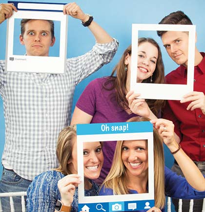 Oh, Snap Photo Frames - Set of 3