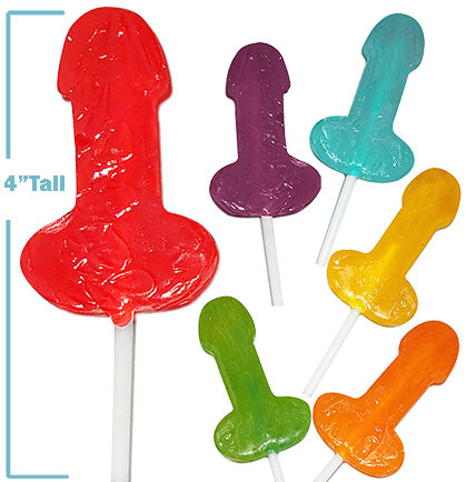 Man Candy Sucker - Set of 6
