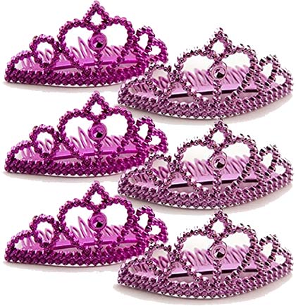 The bride's bachelorette party guests will look so cute wearing these plastic Pink Tiara Combs! These are an inexpensive way for everyone to match and stand out in the crowd!