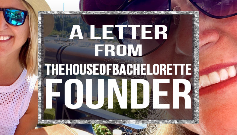 a letter from our founder