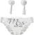 Silver The Mrs. EST 2025 Bow Back White Panty & Tassel Pasty Set