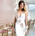 Bride to Be White & Rose Gold Diamond Sash, Veil & Bow - Set of 3