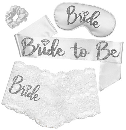 Silver Bride Diamond Gifts - Set of 4