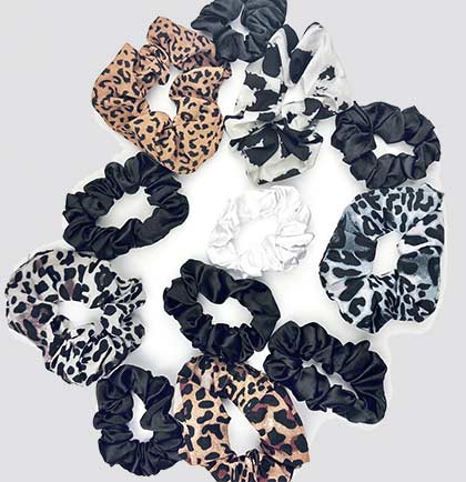 Animal Scrunchie - Set of 12