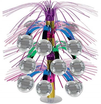 Cascading Disco Ball Centerpiece - 18"