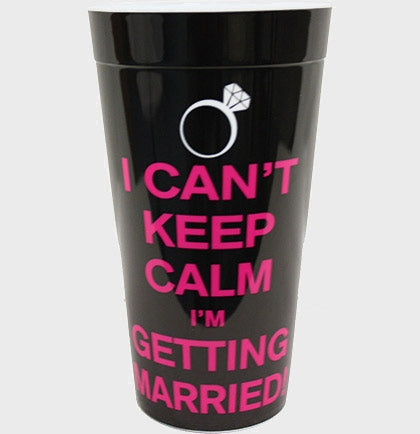 Getting Married Party Cup