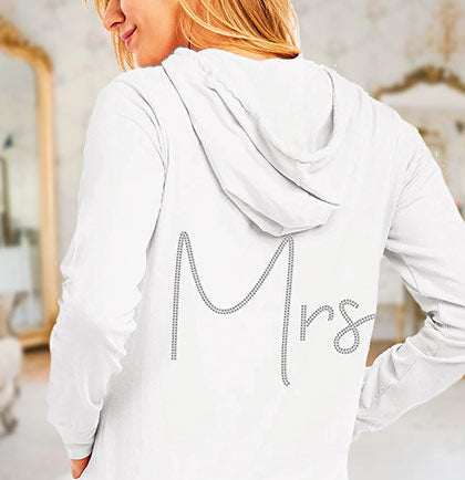 Script Mrs. Lightweight Hoodie