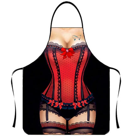 Lingerie Printed Apron